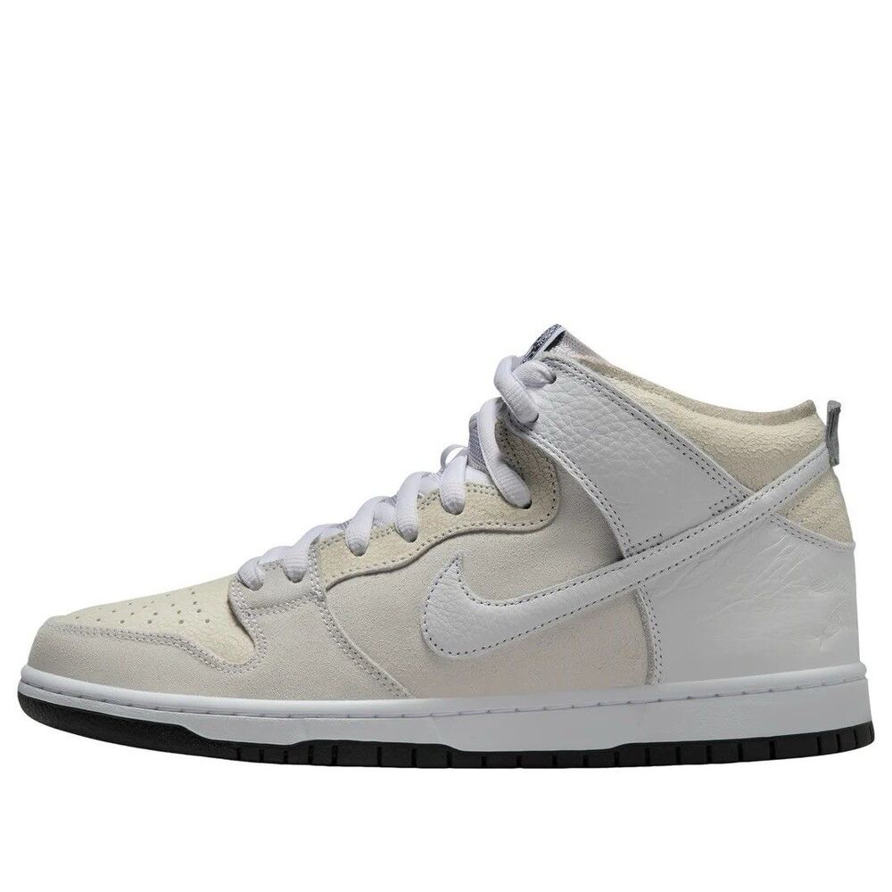 Nike SB Dunk High Antihero QS White Black Grey Mens Size 6/Womens 7.5 HM5837-100